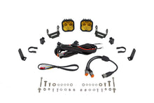 Load image into Gallery viewer, Diode Dynamics SS3 LED Bumper 1 1/2 In Roll Bar Kit Sport - Yellow Combo (Pair) Light Accessories and Wiring Diode Dynamics   
