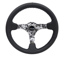 Load image into Gallery viewer, NRG Reinforced Steering Wheel (350mm / 3in. Deep) Blk Leather w/Hydrodipped Digi-Camo Spokes Steering Wheels NRG
