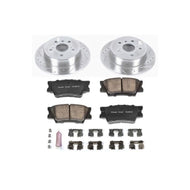 Power Stop 13-18 Lexus ES300h Rear Z23 Evolution Sport Brake Kit | K6520