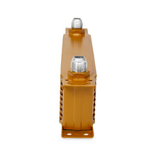 Load image into Gallery viewer, Mishimoto Universal 10 Row Oil Cooler - Gold Oil Coolers Mishimoto
