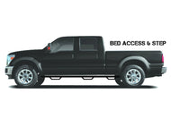 N-Fab Nerf Step 15-17 GMC - Chevy Canyon/Colorado Crew Cab 5ft Bed - Gloss Black - Bed Access - 3in Side Steps N-Fab