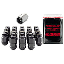 Load image into Gallery viewer, McGard Jeep Wrangler Install Kit (Cone Seat Bulge) 1/2-20 / 3/4 Hex / (18 Lug Nuts / 5 Locks) - Blk Lug Nuts McGard
