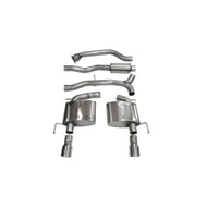 Corsa 2013-2019 Cadillac ATS Sedan 2.0L A/T Polished Sport Dual Rear Cat-Back Exhaust Catback CORSA Performance