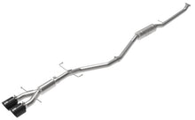 Load image into Gallery viewer, aFe Takeda 2.5in 304SS Cat-Back Exhaust System w/ Black Tips 17-20 Honda Civic Si Sedan I4 1.5L Catback aFe
