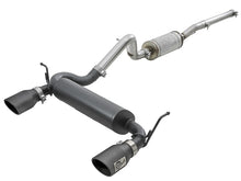 Load image into Gallery viewer, aFe Rebel Series 2.5in 409 SS Cat-Back Exhaust w/ Black Tips 2007+ Jeep Wrangler (JK) V6 3.6L/3.8L Catback aFe
