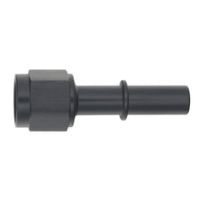 Load image into Gallery viewer, DeatschWerks 6AN Female Flare Swivel to 3/8in Male EFI Quick Disconnect - Anodized Matte Black Fuel Components Misc DeatschWerks
