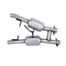 Load image into Gallery viewer, BBK 94-95 Mustang 5.0 High Flow H Pipe With Catalytic Converters - 2-1/2 Downpipe Back BBK
