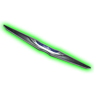 Oracle Chrysler Illuminated LED Sleek Wing - Dual Intensity - Green SEE WARRANTY Light Accessories and Wiring ORACLE Lighting