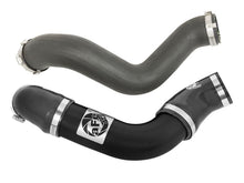 Load image into Gallery viewer, aFe BladeRunner 3in Intercooler Tube - Black Cold Side 15-16 Ford Mustang EcoBoost L4-2.3L (t) Intercoolers aFe
