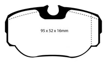 Load image into Gallery viewer, EBC 99-03 Land Rover Discovery (Series 2) 4.0 Yellowstuff Rear Brake Pads Brake Pads - Performance EBC   
