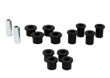 Load image into Gallery viewer, Whiteline 05-15 Nissan Xterra S / 05-10 Xterra SE Rear Essential Vehicle Kit Spring Insulators Whiteline
