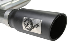 Load image into Gallery viewer, aFe MACHForce XP Exhaust Cat-Back SS-409 07-09 Toyota Tundra V8-5.7L w/ Black Tip Catback aFe

