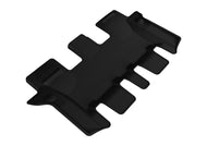 3D MAXpider 2016-2020 Kia Sorento 7-Seat Kagu 3rd Row Floormats - Black Floor Mats - Rubber 3D MAXpider   