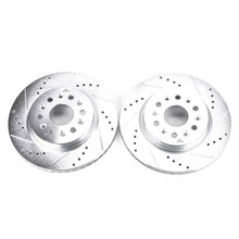 Load image into Gallery viewer, Power Stop 18-19 Buick Enclave Rear Evolution Drilled &amp; Slotted Rotors - Pair Brake Rotors - Slot &amp; Drilled PowerStop
