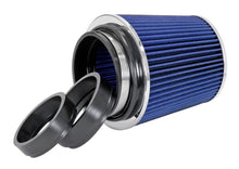 Load image into Gallery viewer, Spectre Adjustable Conical Air Filter 5-1/2in. Tall (Fits 3in. / 3-1/2in. / 4in. Tubes) - Blue Air Filters - Universal Fit Spectre
