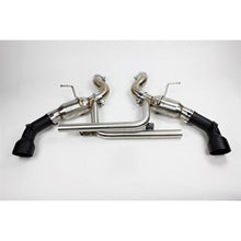 Load image into Gallery viewer, Mishimoto 2016+ Chevrolet Camaro SS Dual-Tip Pro Axle-Back Exhaust w/ Black Tips Axle Back Mishimoto
