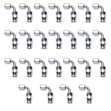 Load image into Gallery viewer, Russell Performance -6 AN Endura Pwerflex Power Steering 90 Degree Hose Ends(25 pcs.) Fittings Russell
