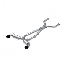 Load image into Gallery viewer, MBRP 17-19 Infiniti Q60 3.0L RWD/AWD Cat Back Dual Rear w/ Carbon Fiber Tips Catback MBRP
