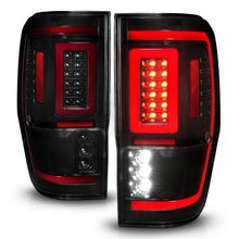 Load image into Gallery viewer, ANZO 19-22 Ford Ranger Full LED Taillights w/ Lightbar Sequential Signal Black Housing/Smoke Lens Tail Lights ANZO
