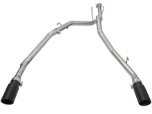 Load image into Gallery viewer, aFe MACHForce XP DPF-Back Exhaust 2.5in SS with Black Tips 2014 Dodge Ram 1500 V6 3.0L EcoDiesel DPF Back aFe
