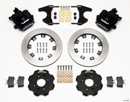 Wilwood Combination Parking Brake Rear Kit 12.19in Civic / Integra Drum 2.46 Hub Offset Brake Calipers - Perf Wilwood