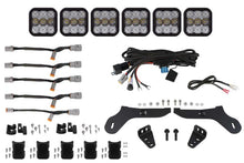 Load image into Gallery viewer, Diode Dynamics 17-20 Ford Raptor SS5 Grille CrossLink Lightbar Kit - Pro White Combo Light Bars &amp; Cubes Diode Dynamics   
