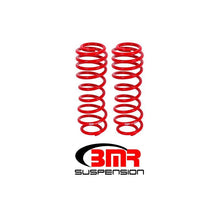 Load image into Gallery viewer, BMR 05-14 S197 Mustang GT/GT500 Rear Performance/Drag Lowering Springs - Red Lowering Springs BMR Suspension
