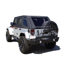 Load image into Gallery viewer, Rampage 2007-2018 Jeep Wrangler(JK) Recovery Bumper Rear - Black Bumpers - Steel Rampage
