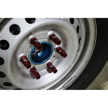Load image into Gallery viewer, Mishimoto Aluminum Locking Lug Nuts M12x1.5 27pc Set Red Lug Nuts Mishimoto

