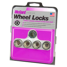 Load image into Gallery viewer, McGard Wheel Lock Nut Set - 4pk. (Under Hub Cap / Cone Seat) M12X1.75 / 19mm &amp; 21mm Hex / .802in. L Lug Nuts McGard
