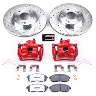 Power Stop 96-99 Infiniti I30 Front Z26 Street Warrior Brake Kit w/Calipers Brake Kits - Performance D&S PowerStop   