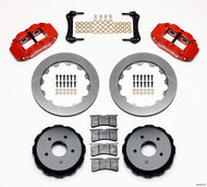 Wilwood Narrow Superlite 4R Rear Kit 12.88in Red 97-04 Corvette C5/Z06 Big Brake Kits Wilwood