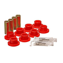 Load image into Gallery viewer, Energy Suspension 88 Honda Civic/CRX Red Rear Control Arm Bushing Set (Lower Only) Bushing Kits Energy Suspension
