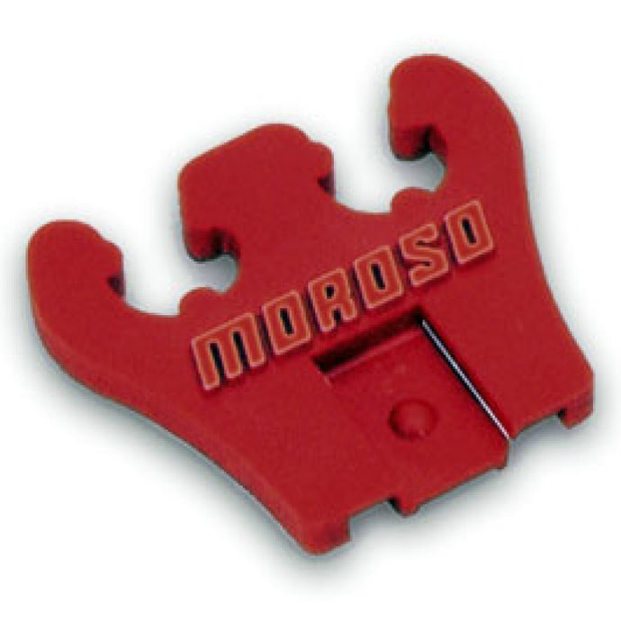 Moroso Wire Loom - 7-9mm - 2 Hole - Red - 2 Per Card Wire Loom Moroso   