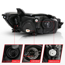 Load image into Gallery viewer, ANZO Projector Headlights With Plank Style Design Black w/Amber 15-16 Toyota Camry (4DR) Headlights ANZO

