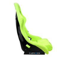Load image into Gallery viewer, NRG FRP Bucket Seat PRISMA Edition - Large (Neon Green Alcantara/ Pearlized Back) Race Seats NRG
