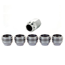 Load image into Gallery viewer, McGard Wheel Lock Nut Set - 5pk. (Under Hub Cap / Cone Seat) M14X.5 / 22mm Hex / .893in. L. - Silver Lug Nuts McGard
