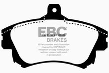 Load image into Gallery viewer, EBC 99-04 Volvo S40 1.9 Turbo T4 (200 BHP) Ultimax2 Front Brake Pads Brake Pads - OE EBC   
