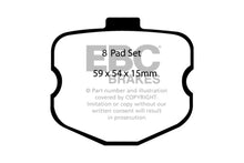 Load image into Gallery viewer, EBC 10-13 Chevrolet Corvette (C6) 6.2 Grand Sport Redstuff Front Brake Pads Brake Pads - Performance EBC   
