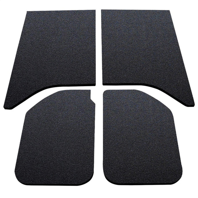 DEI 11-18 Jeep Wrangler JK 2-Door Boom Mat Headliner - 4 Piece - Black Hard Top Accessories DEI