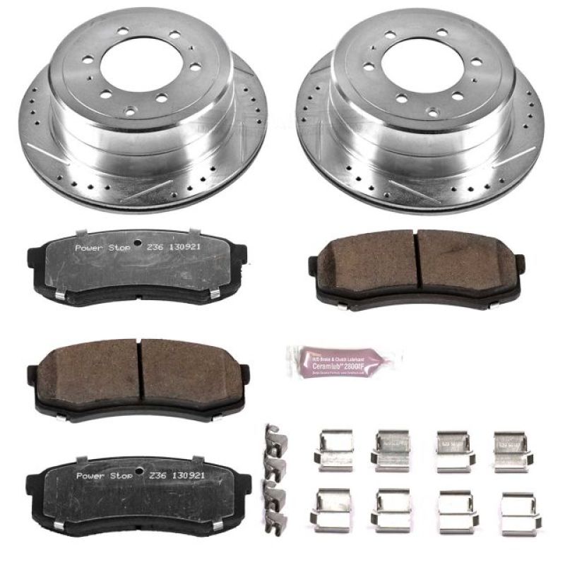 Power Stop 96-97 Lexus LX450 Rear Z36 Truck & Tow Brake Kit Brake Kits - Performance D&S PowerStop   