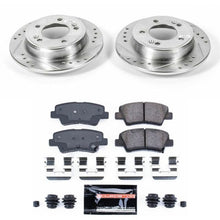 Load image into Gallery viewer, Power Stop 12-17 Hyundai Veloster Rear Z23 Evolution Sport Brake Kit Brake Kits - Performance D&amp;S PowerStop   
