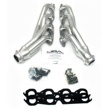 Load image into Gallery viewer, JBA 88-93 GM Truck 7.4L BBC w/A.I.R. 1-3/4in Primary Silver Ctd Cat4Ward Header Headers &amp; Manifolds JBA
