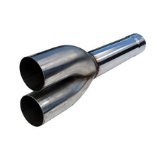 Load image into Gallery viewer, MBRP Universal (not 6.4L Ford Chevy LMM or 6.6L Dodge) Dual Muffler Delete Pipe 4 Inlet /Outlet 27 Muffler Delete Pipes MBRP
