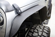 Rampage 2007-2018 Jeep Wrangler(JK) Steel Fender Flares - Slim - Black Fender Flares Rampage