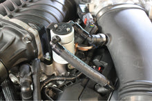Load image into Gallery viewer, J&amp;L 11-17 Ford Mustang GT (w/Roush/VMP Supercharger) Driver Side Oil Separator 3.0 - Clear Anodized Oil Separators J&amp;L
