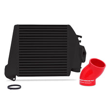 Load image into Gallery viewer, Mishimoto 08-14 Subaru WRX Top-Mount Intercooler Kit - Powder Coated Black &amp; Red Hoses Intercoolers Mishimoto
