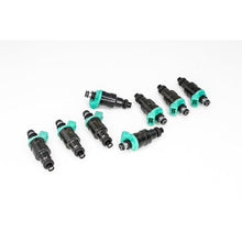 Load image into Gallery viewer, DeatschWerks Universal 350cc Low Impedance 11mm Upper Injector - Set of 8 Fuel Injector Sets - 8Cyl DeatschWerks
