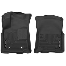 Load image into Gallery viewer, Husky Liners 2016 Toyota Tacoma Double Cab Pickup Black Front Floor Liners Floor Mats - Rubber Husky Liners
