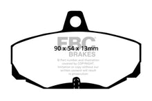Load image into Gallery viewer, EBC 96-00 Ac Ace 5.0 Greenstuff Rear Brake Pads Brake Pads - Performance EBC   
